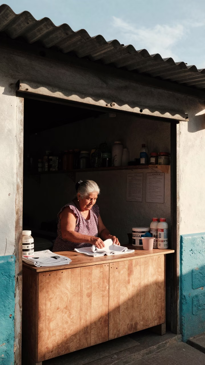 Tea Towel in Medellin in in Medellin, Colombia