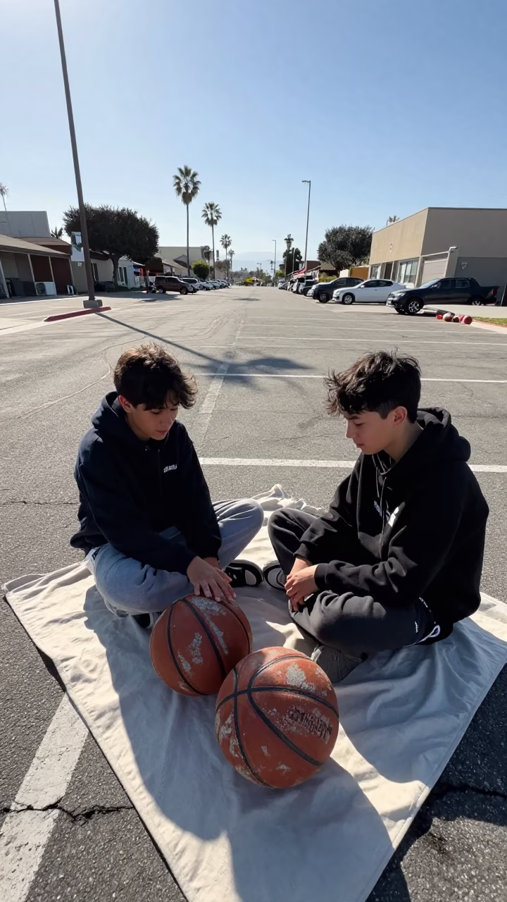 Teenagers in Los Angeles in in Los Angeles, California, United States