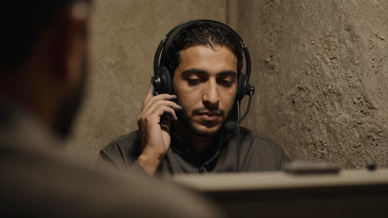Telegraph Operator Headshot Near Mecca Midnight in near Mecca