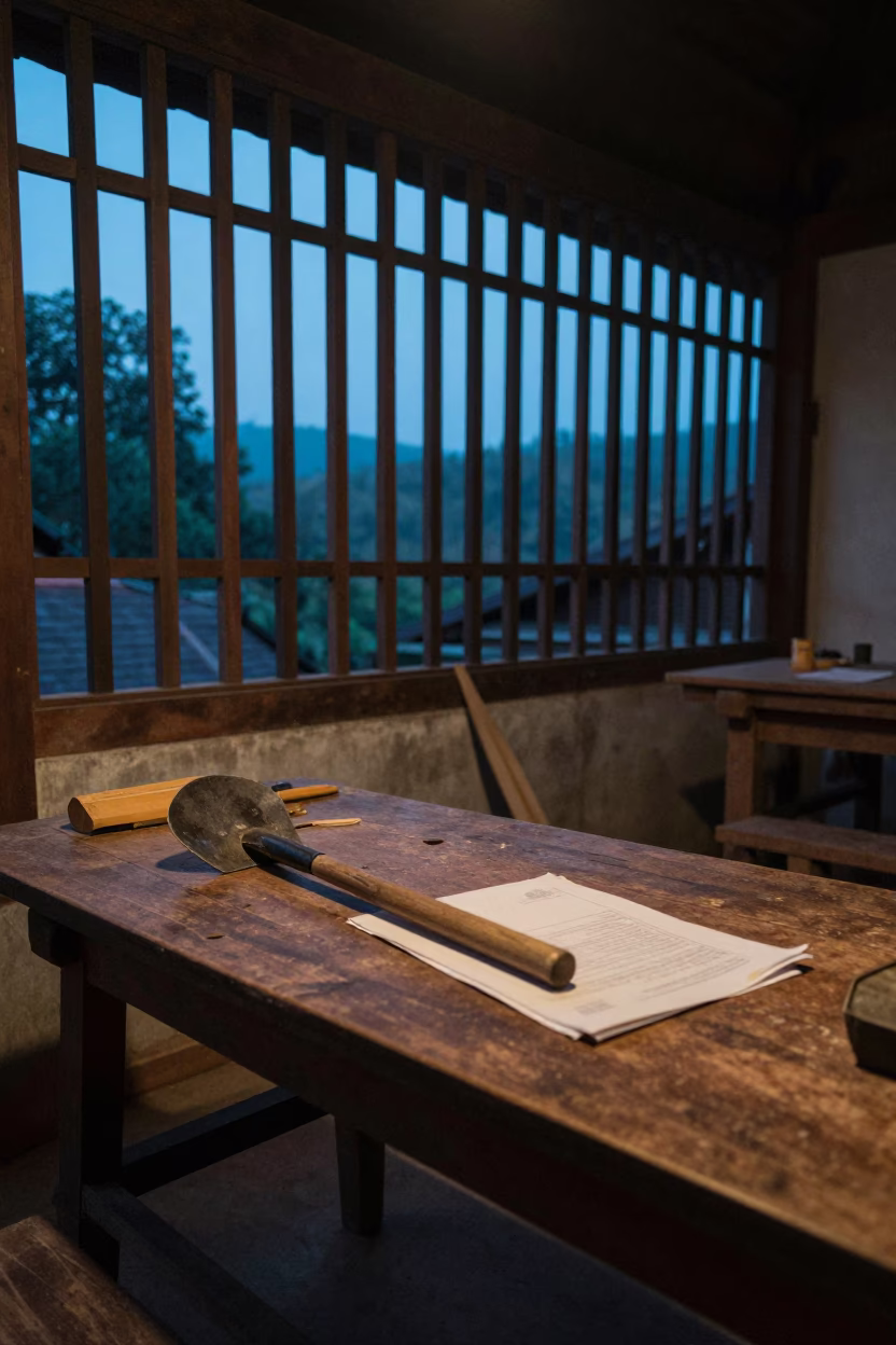 Temple Workshop in Chiang Mai at The Still Hours Before Dawn Light in in Chiang Mai, Thailand