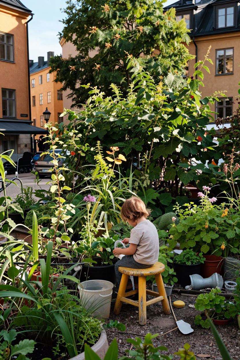 Tending Cloche in Stockholm in in Stockholm, Sweden