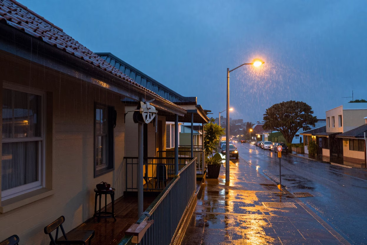 Terrace Balcony in Sydney in in Sydney, New South Wales, Australia