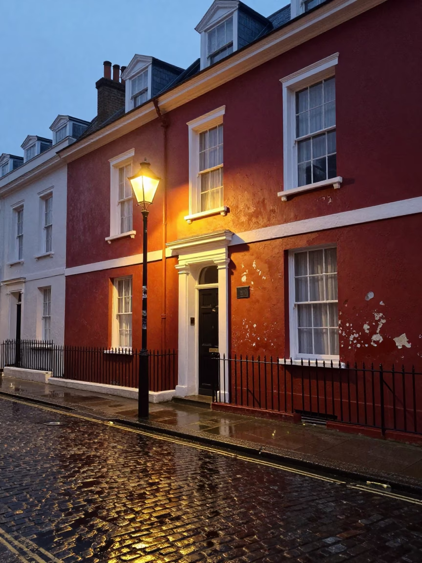 Terrace Entrance in Bristol in in Bristol, United Kingdom