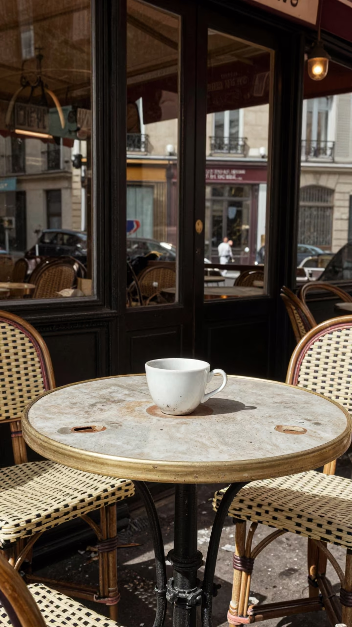 Terrace Items in Paris in in Paris, France