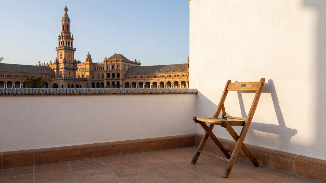 Terrace Objects in Seville in in Seville, Spain