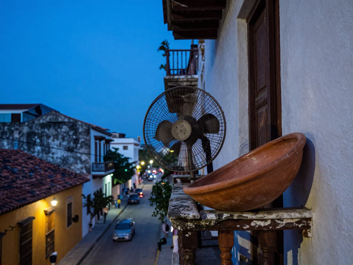 Terracotta Bowl in Cartagena in in Cartagena, Colombia