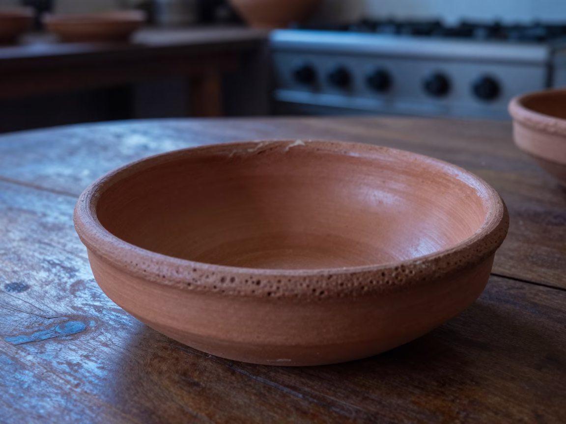 Terracotta Bowl in Guadalajara in in Guadalajara, Mexico