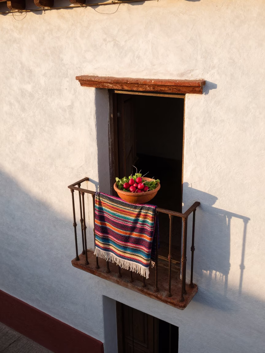 Terracotta Bowl in Oaxaca in in Oaxaca, Mexico