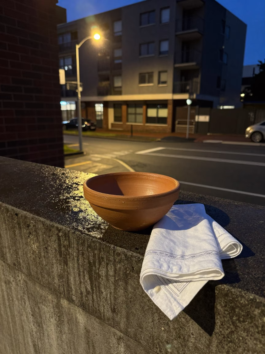 Terracotta Bowl in Sydney in in Sydney, Australia