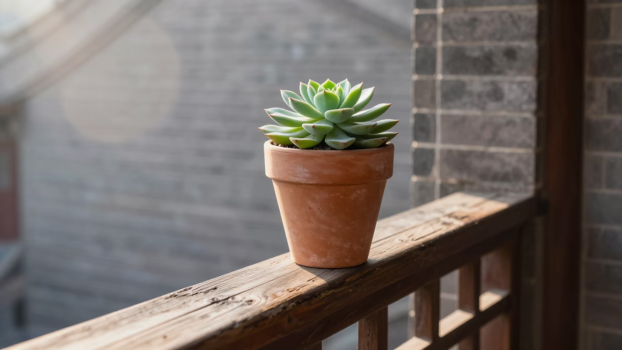 Terracotta Flowerpot in Beijing in in Beijing, China