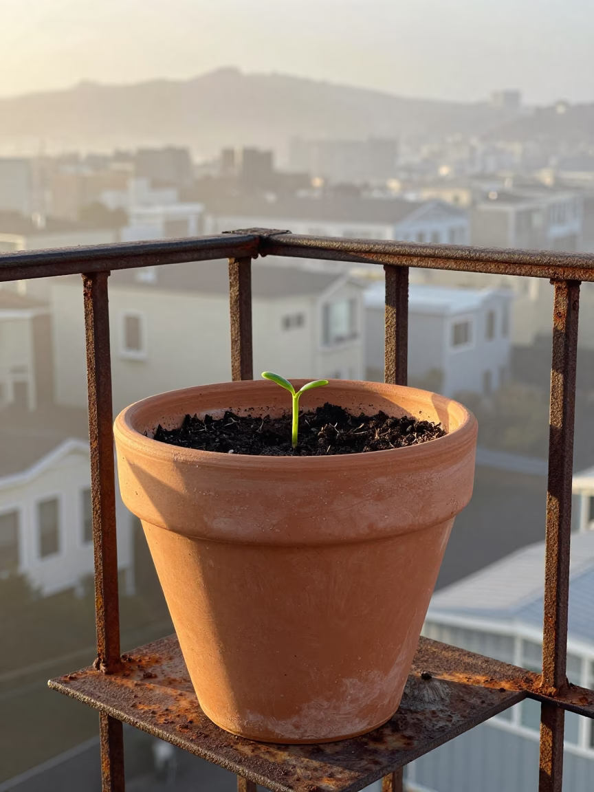 Terracotta Pot in San Francisco in in San Francisco, United States
