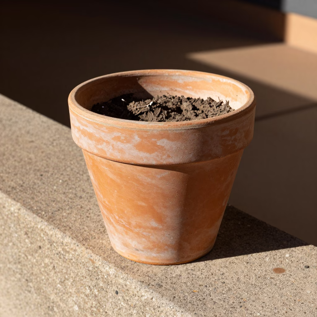 Terracotta Pot in Sydney in in Sydney, Australia