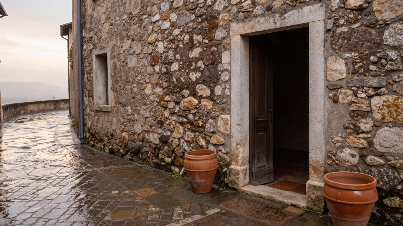 Terracotta Pots in Nice in in Nice, France