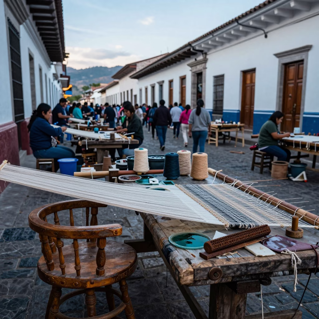 Textile Workbench in Quito in in Quito, Ecuador