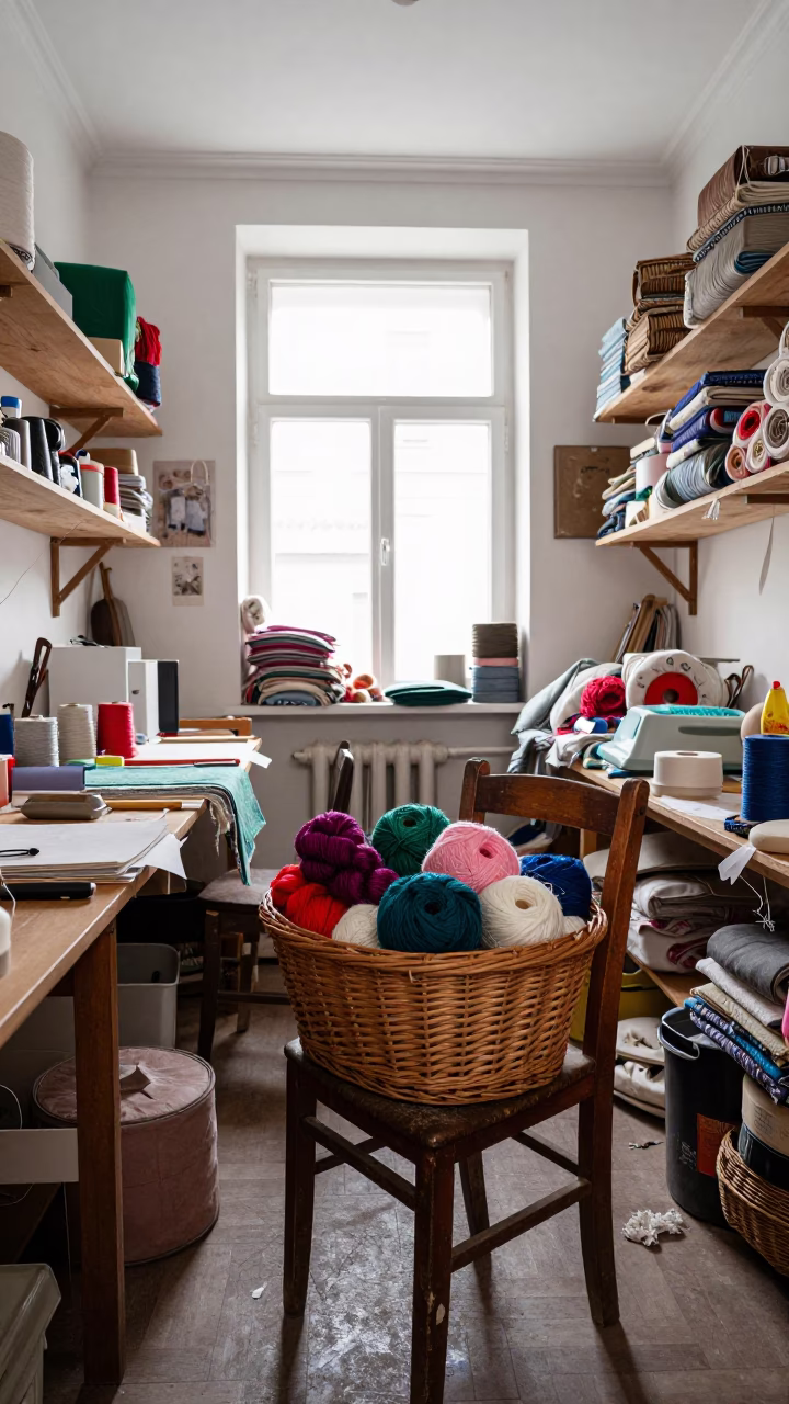 Textile Workspace in Krakow in in Krakow, Poland