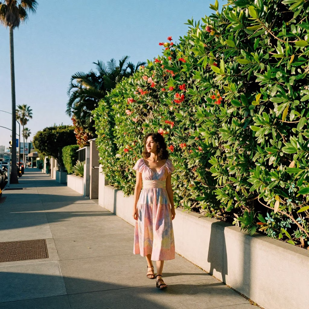 The Early Afternoon Light on Street Style in San Diego in in San Diego, California, United States