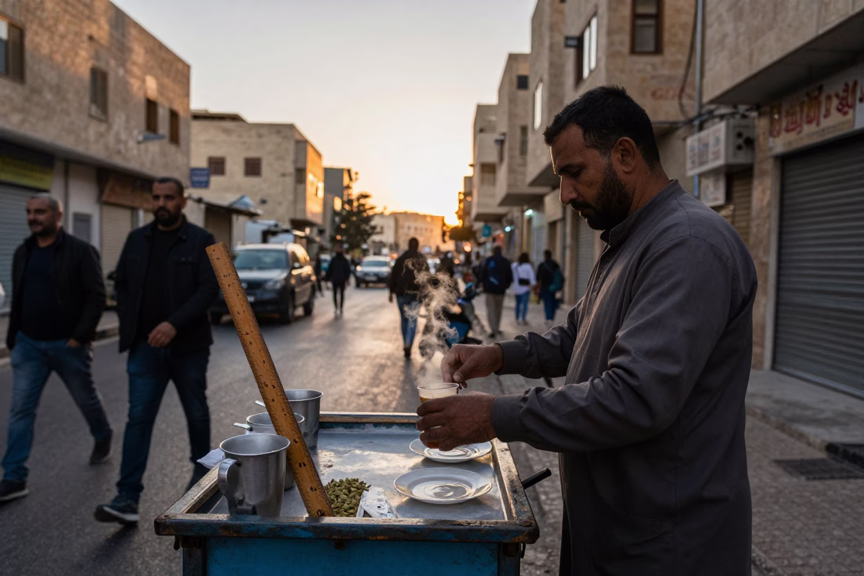 The Early Evening Light on Early Evening in Alexandria in in Alexandria, Egypt