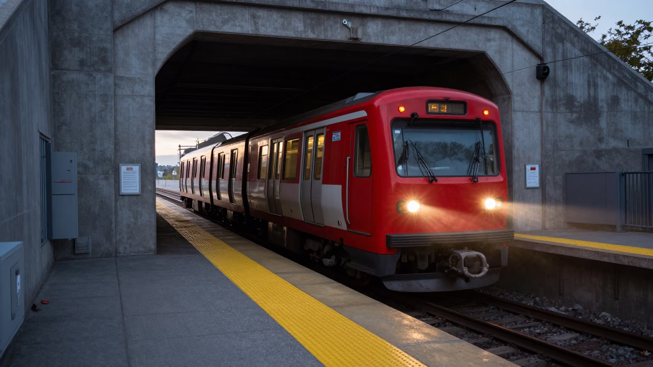The Early Morning Light on Morning Light in Montreal in in Montreal, Quebec, Canada