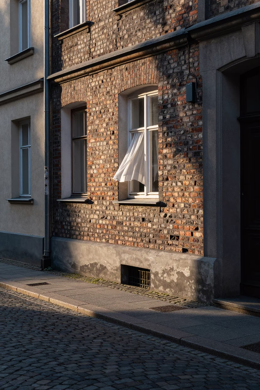 The Early Morning Light on Street Scene in Berlin in in Berlin, Germany