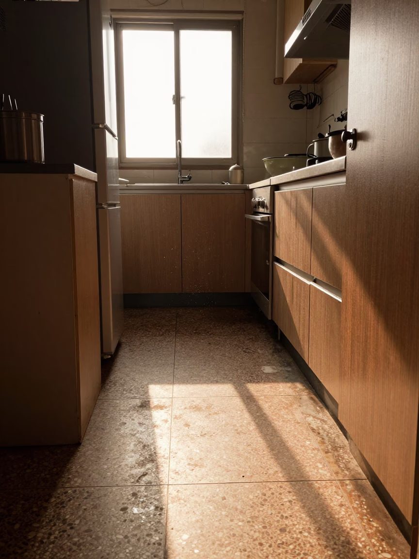 The Late Afternoon Light on Interior Scene in Kaohsiung in in Kaohsiung, Taiwan