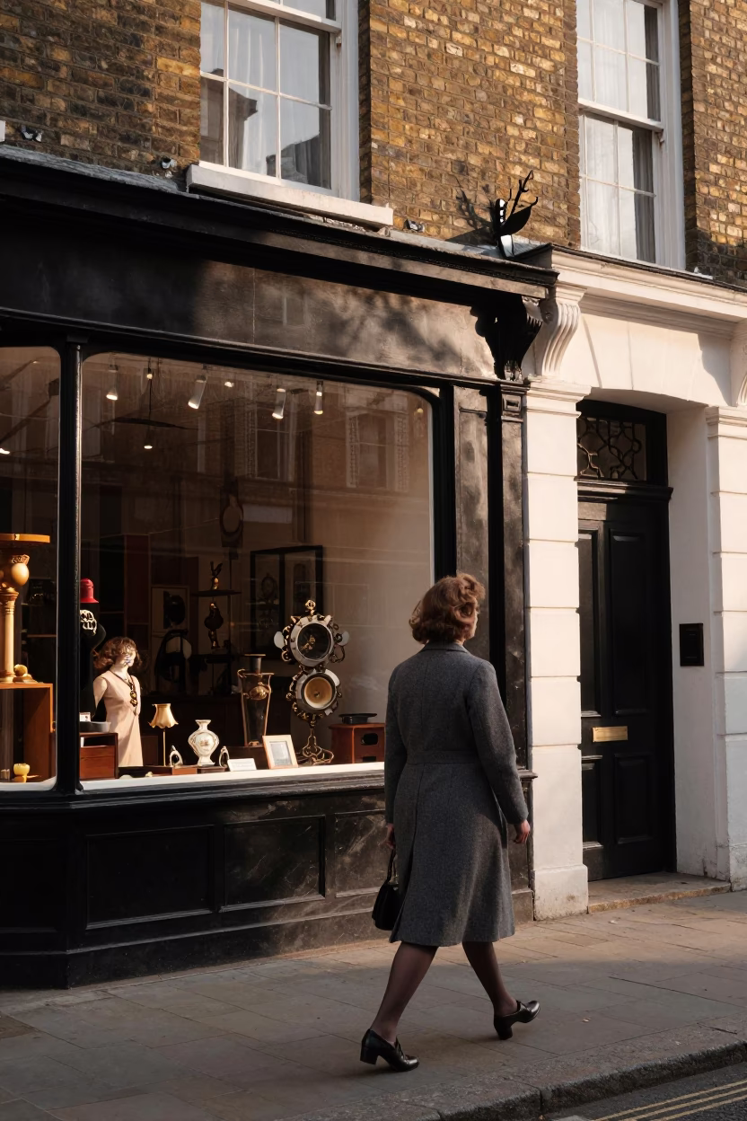 The Late Afternoon Light on Late Afternoon in London in in London, United Kingdom