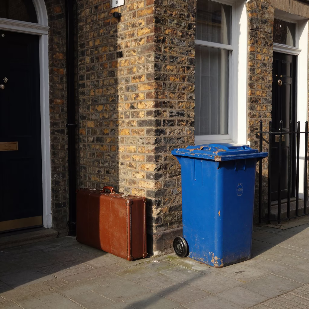 The Late Afternoon Light on Street Scene in London in in London, United Kingdom