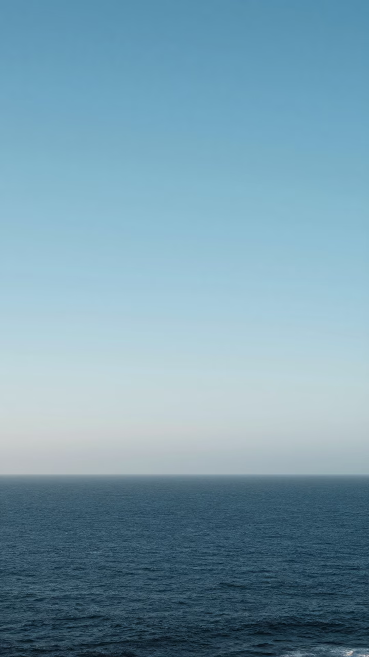 The Late Morning Light on Coastline in Accra in in Accra, Ghana