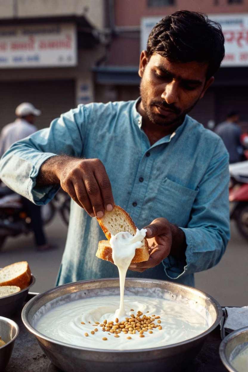 The Late Morning Light on Fatteh in Delhi in in Delhi, India