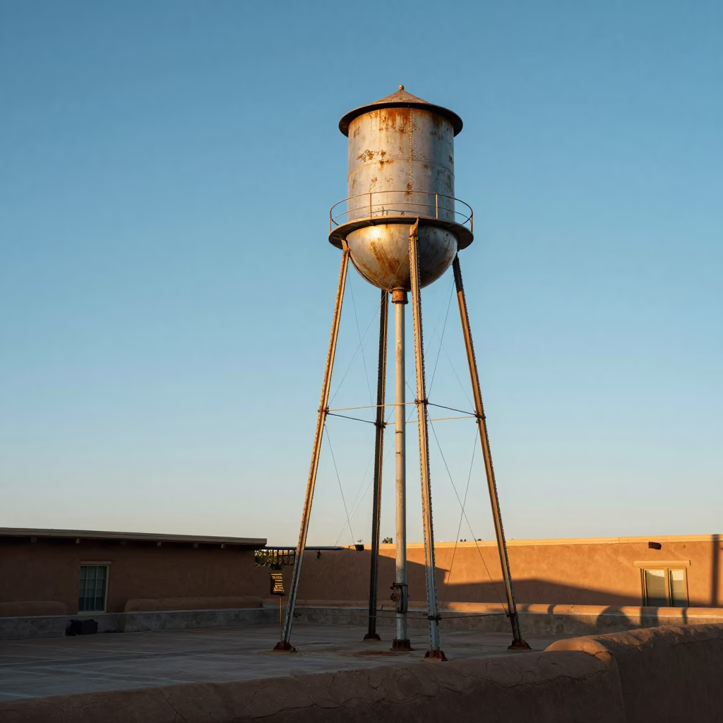 The Late Morning Light on Morning Light in Santa Fe in in Santa Fe, New Mexico, United States