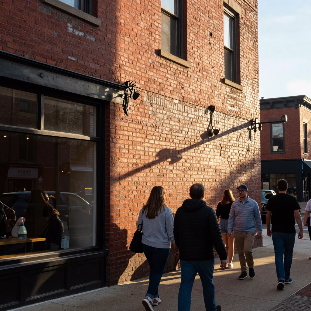 The Late Morning Light on Morning Sunlight in Nashville in in Nashville, Tennessee, United States