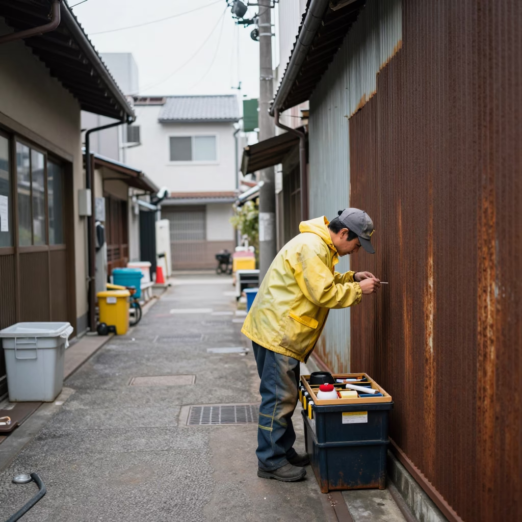 Threading Needle in Osaka in in Osaka, Japan