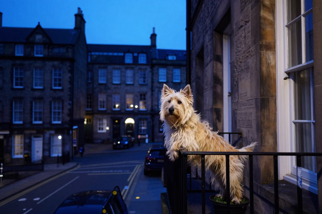 Tibetan Terrier in Edinburgh in in Edinburgh, United Kingdom