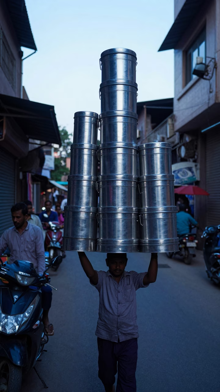 Tiffin Tins in Delhi in in Delhi, India