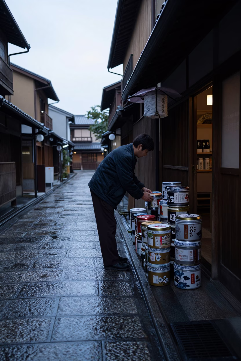 Tiffin Tins in Kyoto in in Kyoto, Japan
