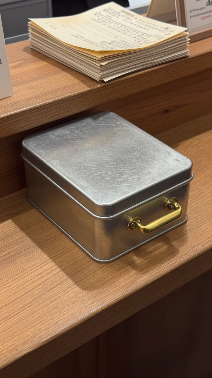 Tin Box in Fukuoka in in Fukuoka, Japan