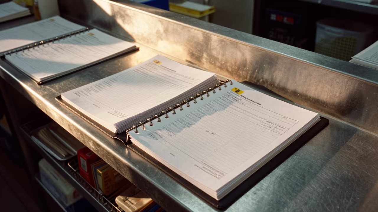 Tokyo Pet Store Rescue Binder at Golden Hour in inside a pet store aisle in Tokyo
