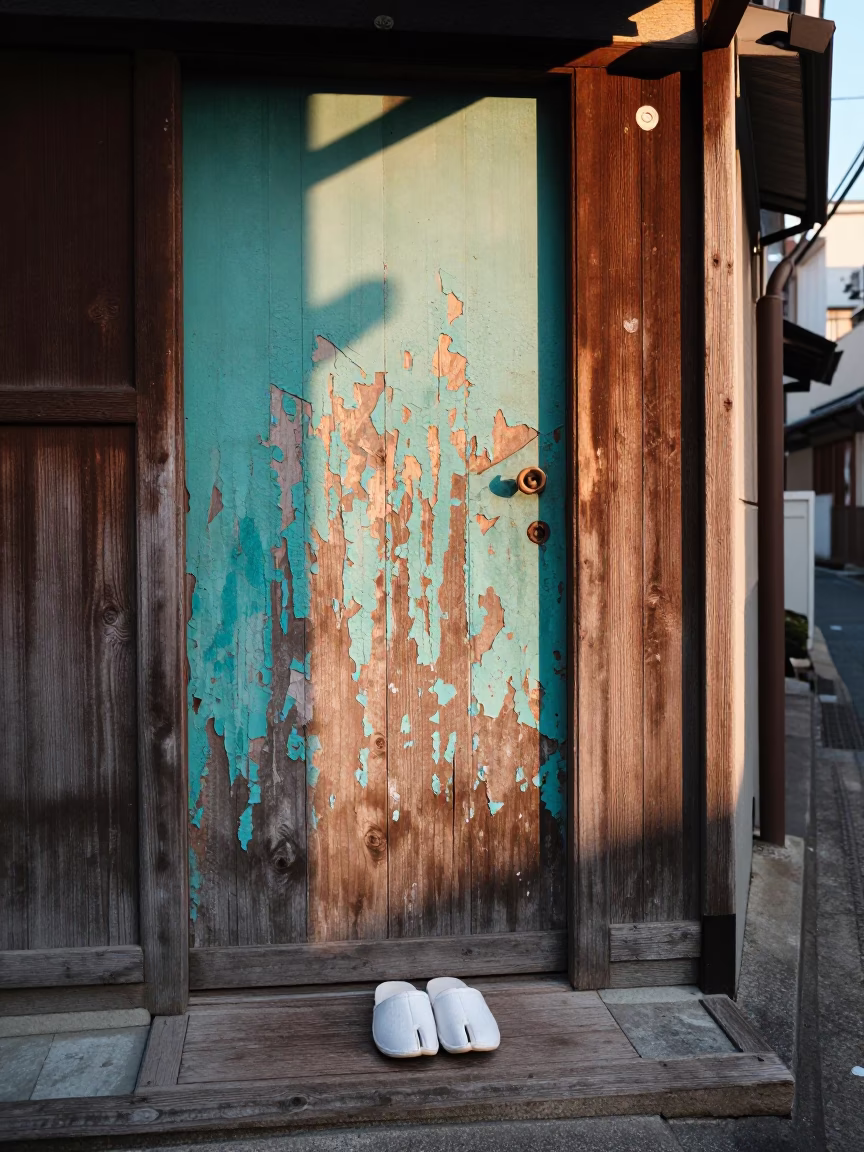 Tokyo Street Scene at The Late Afternoon Light in in Tokyo, Japan