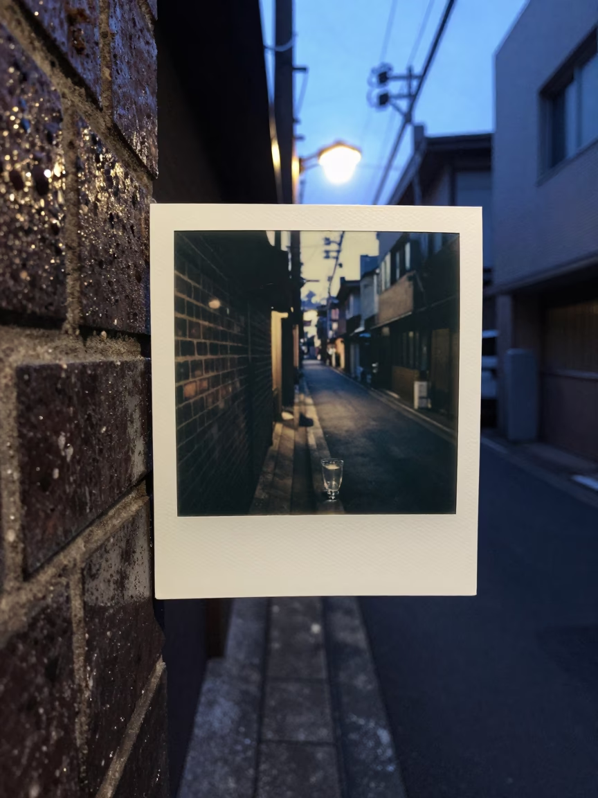 Tokyo Street Scene at The Still Hours Before Dawn Light in in Tokyo, Japan