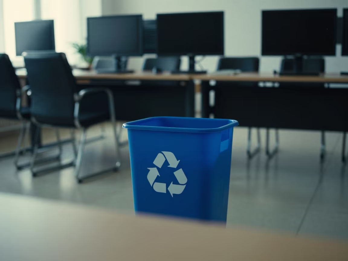 Toner Cartridge Bin in Bishkek Conference Room in inside a conference room in Bishkek