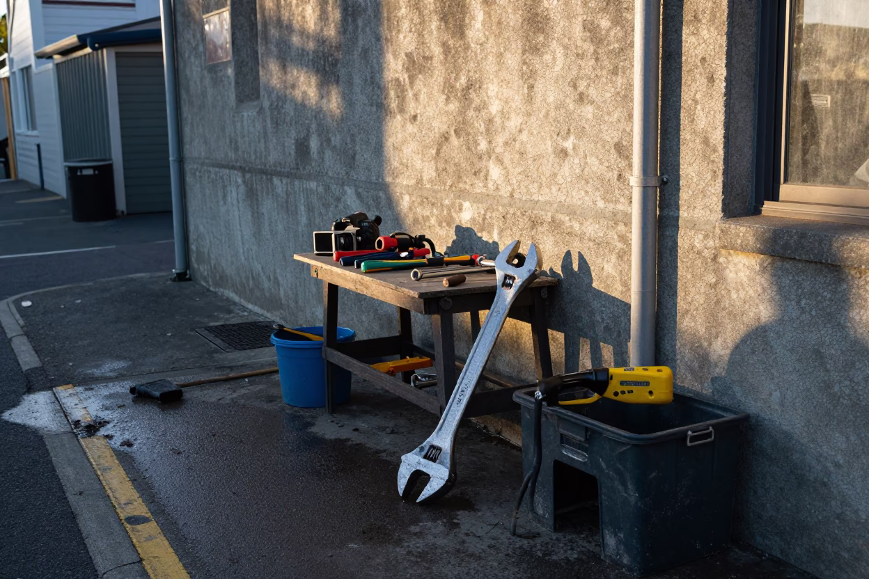 Tool Cluster in Christchurch in in Christchurch, New Zealand