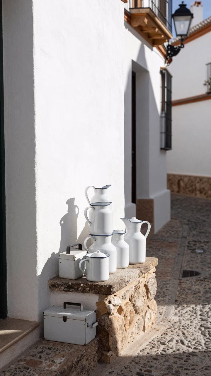 Toolbox at Noon Light in in Granada, Spain