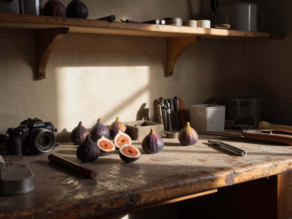Tools at Afternoon Light in in Florence, Italy