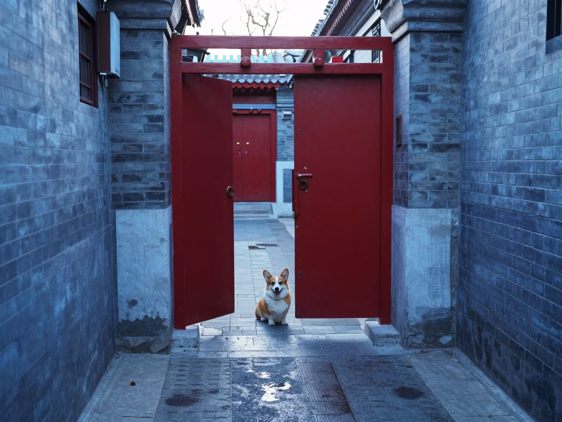 Tools at Early Morning Light in in Beijing, China