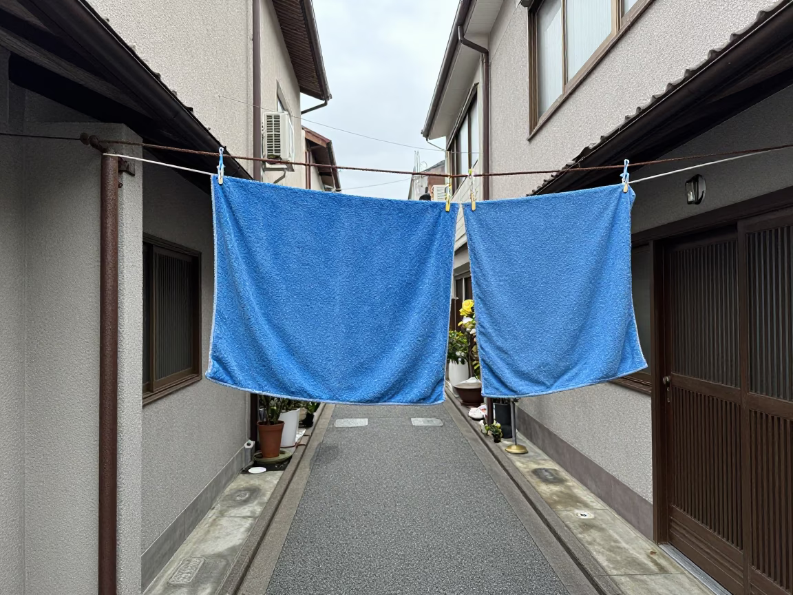 Tools in Fukuoka at Midday Light in in Fukuoka, Japan