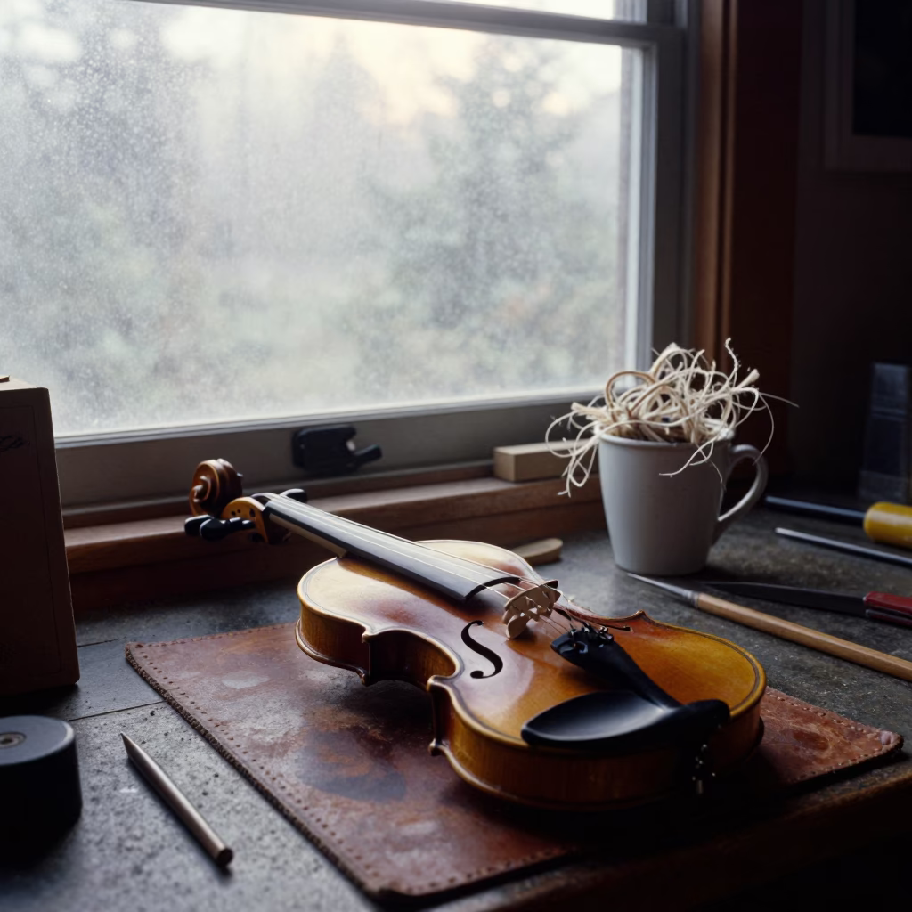 Tools just after sunrise in Seattle in in Seattle, Washington, United States