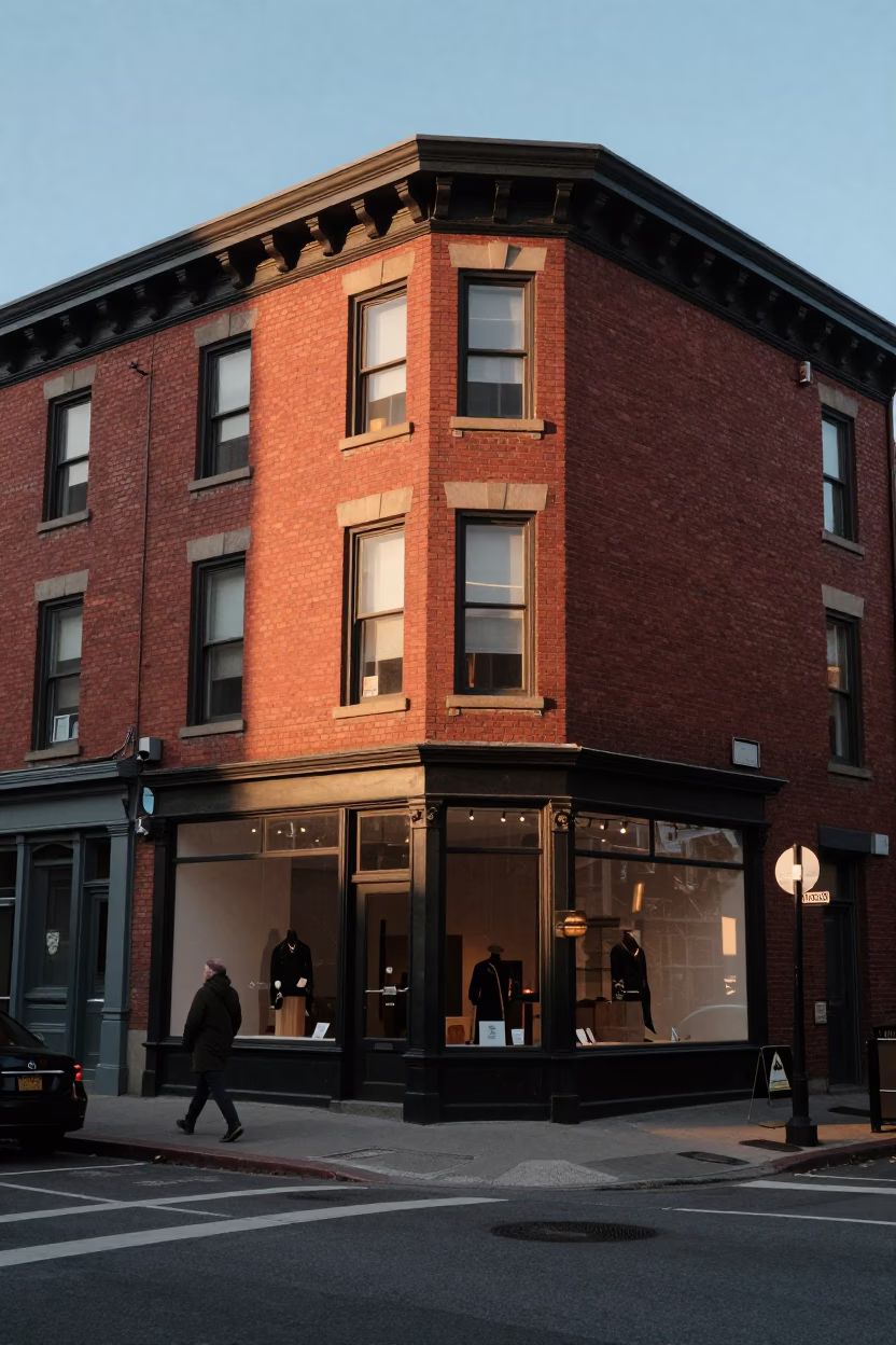 Toronto Evening Light at Honeyed Evening Light in in Toronto, Ontario, Canada