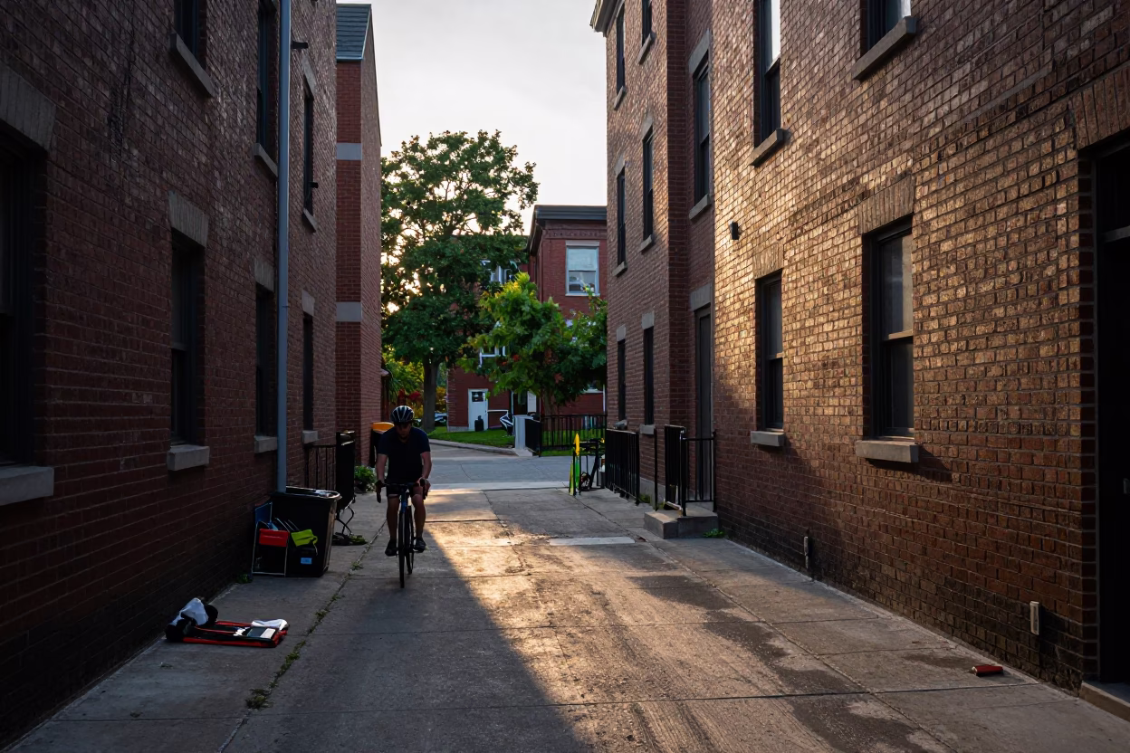 Toronto Tools at Evening Light in in Toronto, Ontario, Canada