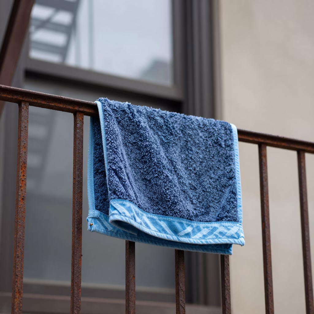 Towel Edge Draped in Chicago in in Chicago, United States