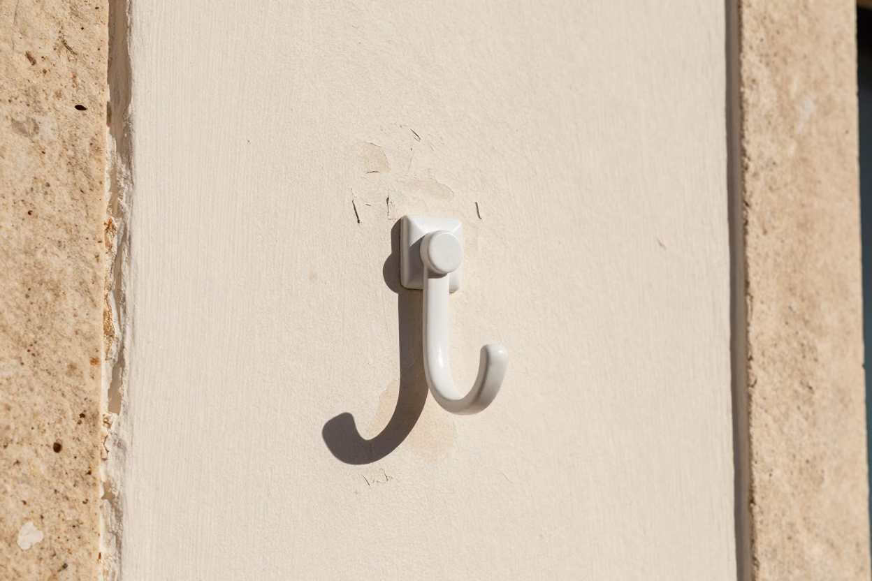 Towel Hook in Athens in in Athens, Greece
