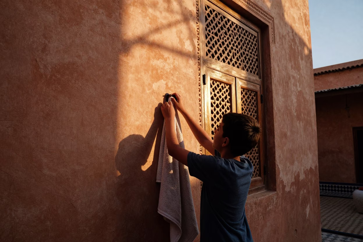 Towel Hook in Marrakech in in Marrakech, Morocco